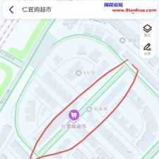 #成都#,#扫街# 仁宜购超市这条路
