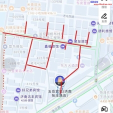 #济南#,#扫街#,#站街# 2] 济南 槐荫区扫街 晚上八点以后 地图上标记的都是 起步价100-150